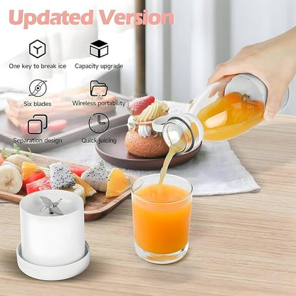 Portable Juicer Bottle Make Juice Anywhere In Just 30 Seconds